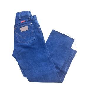 Wrangler 14MWZG Cowboy Cut Jeans 1990s–2000s Vintage Dark Indigo